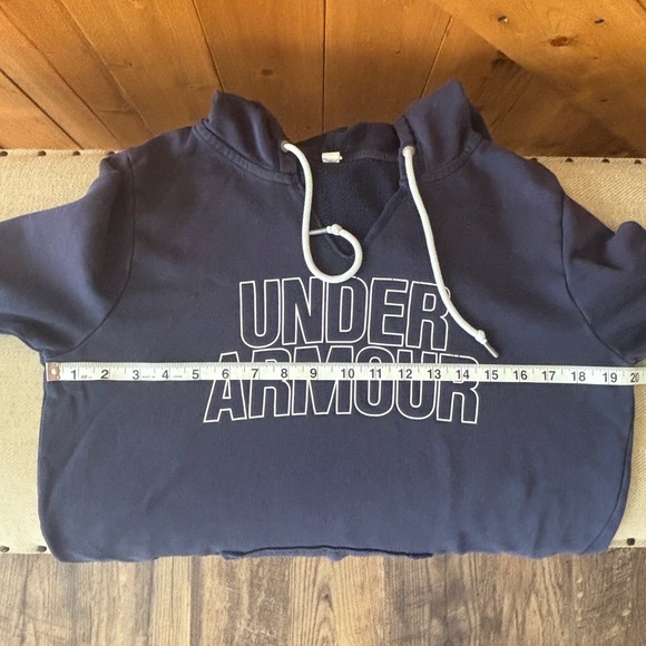 Women's Under Armour Navy Hoodie | Size Medium - Picture 5 of 6